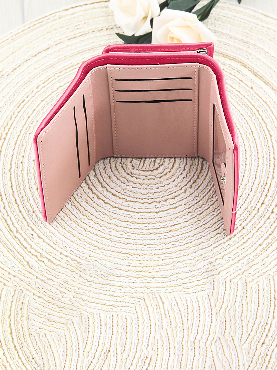 SYGA Women Mickey Mouse Printed Three Fold Wallet