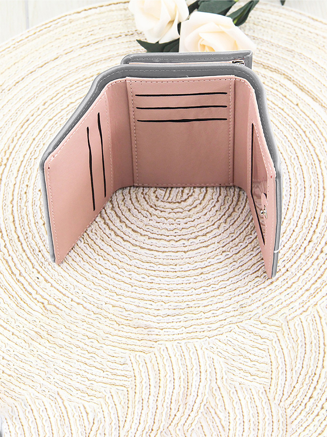 SYGA Women Mickey Mouse Printed Three Fold Wallet