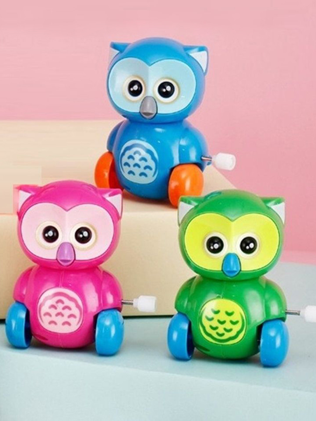 ADKD Pack of 3 Walking Owl Toys