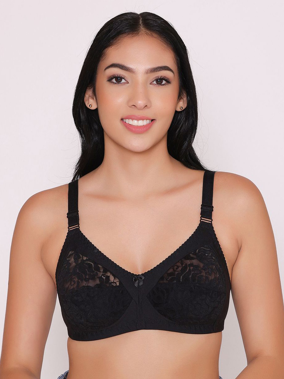 INKURV Floral Self Designed Full Coverage Everyday Bra With All Day Comfort