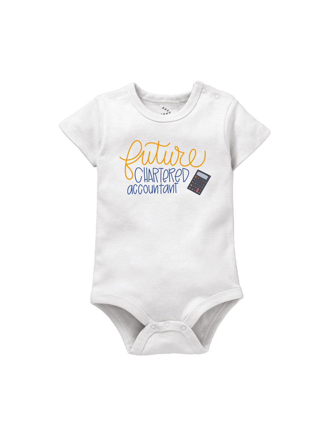 Zeezeezoo Infants Future CA Printed Pure Cotton Bodysuit