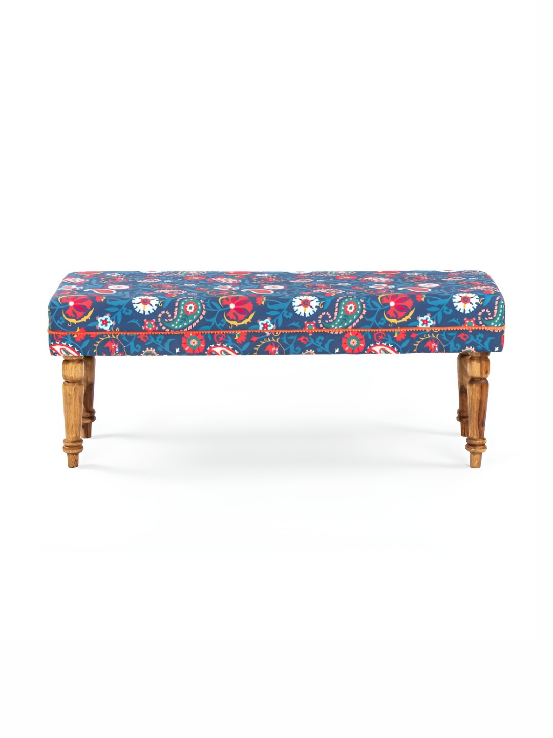 Chumbak Blue Printed Lounge Chair