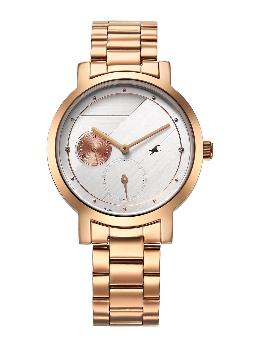 Fastrack Women Textured Analogue Watch 6225WM01