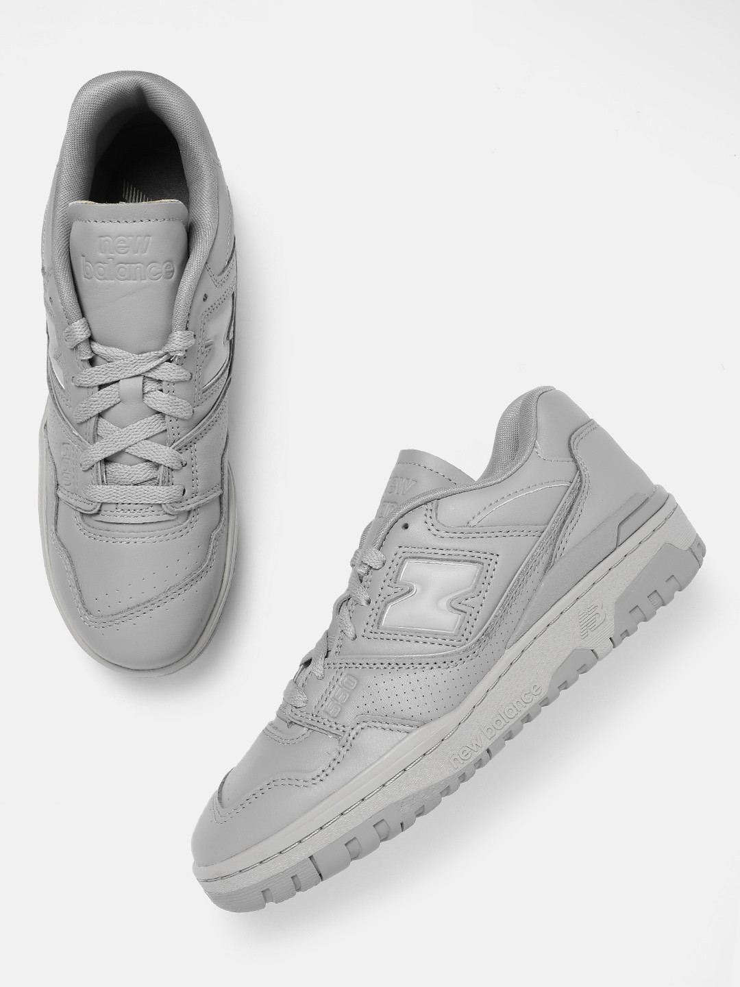 New Balance 550 Men Leather Sneakers