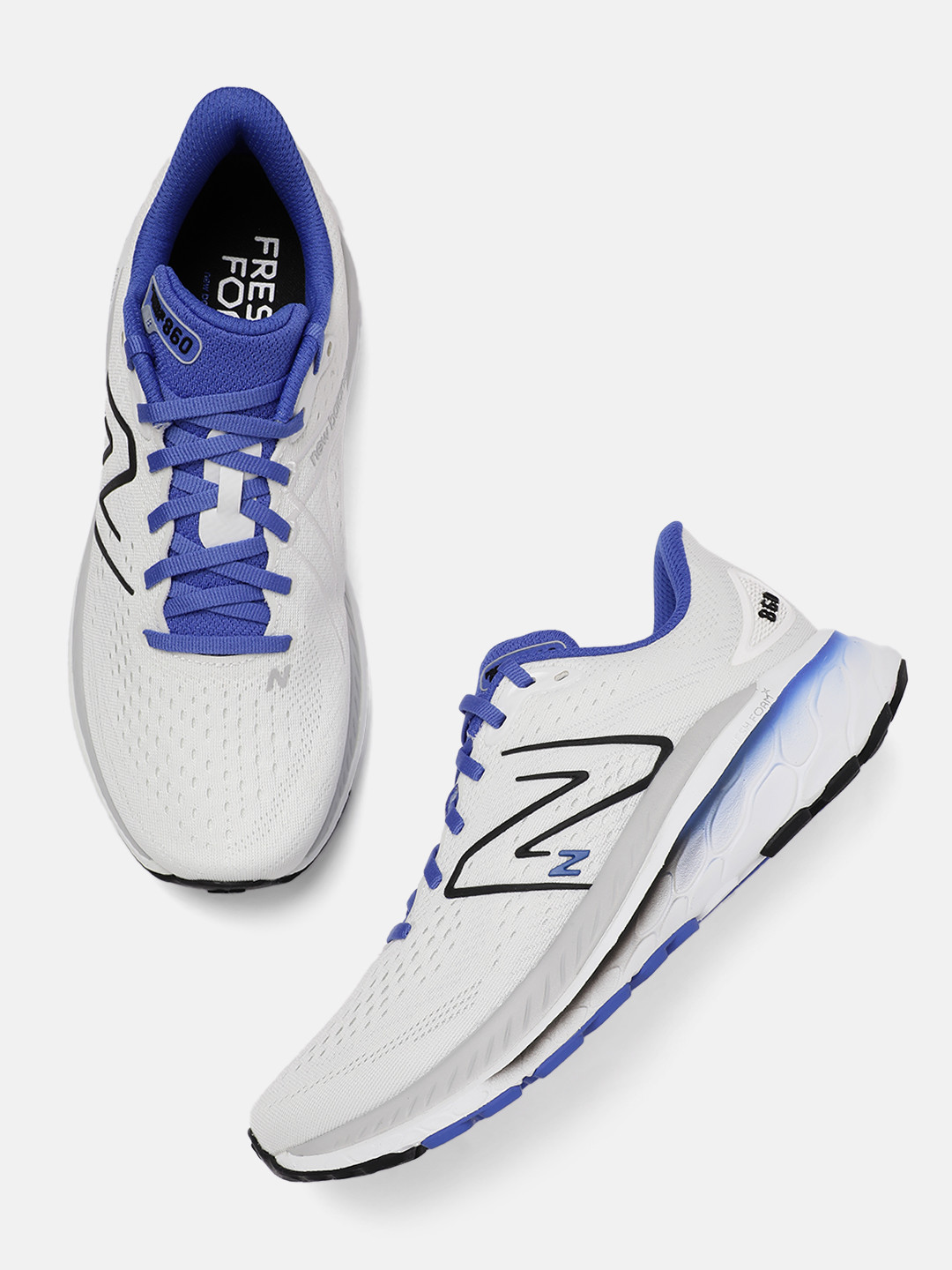 New Balance Men Brand Logo Printed 860 Running Shoes