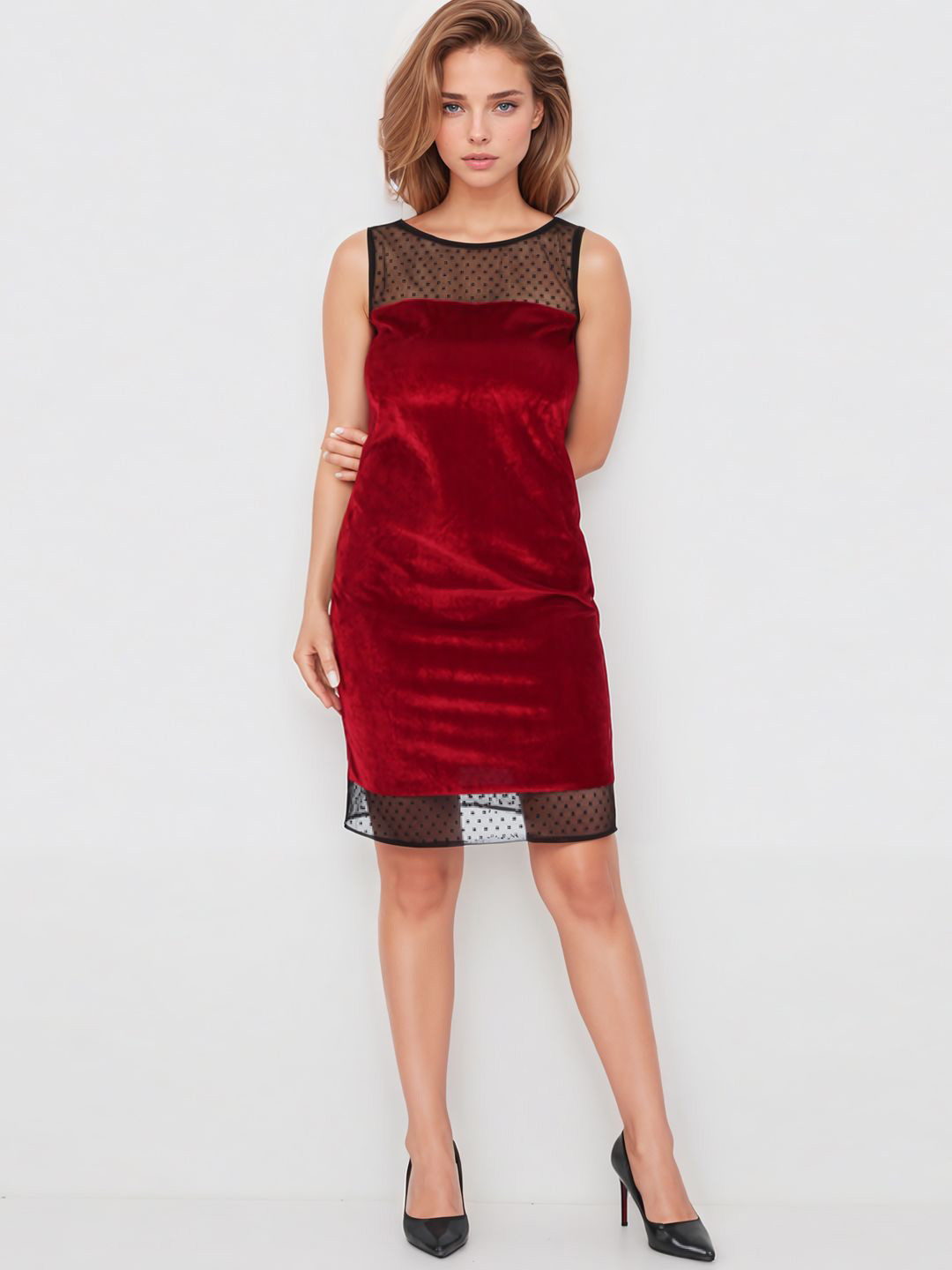 Bunny Corset Women Embellished Sheath Dress