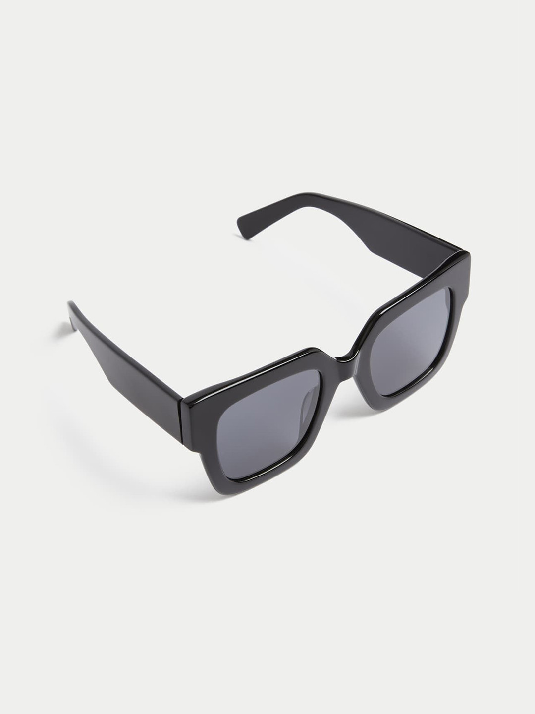 Marks & Spencer Women Square Sunglasses with UV Protected Lens T011071SBLACK