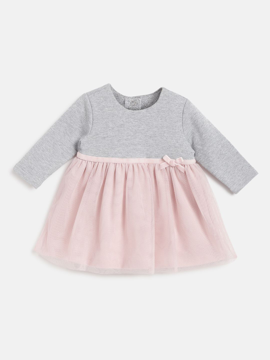 Chicco Girls  Long Sleeve Fit & Flare Dress
