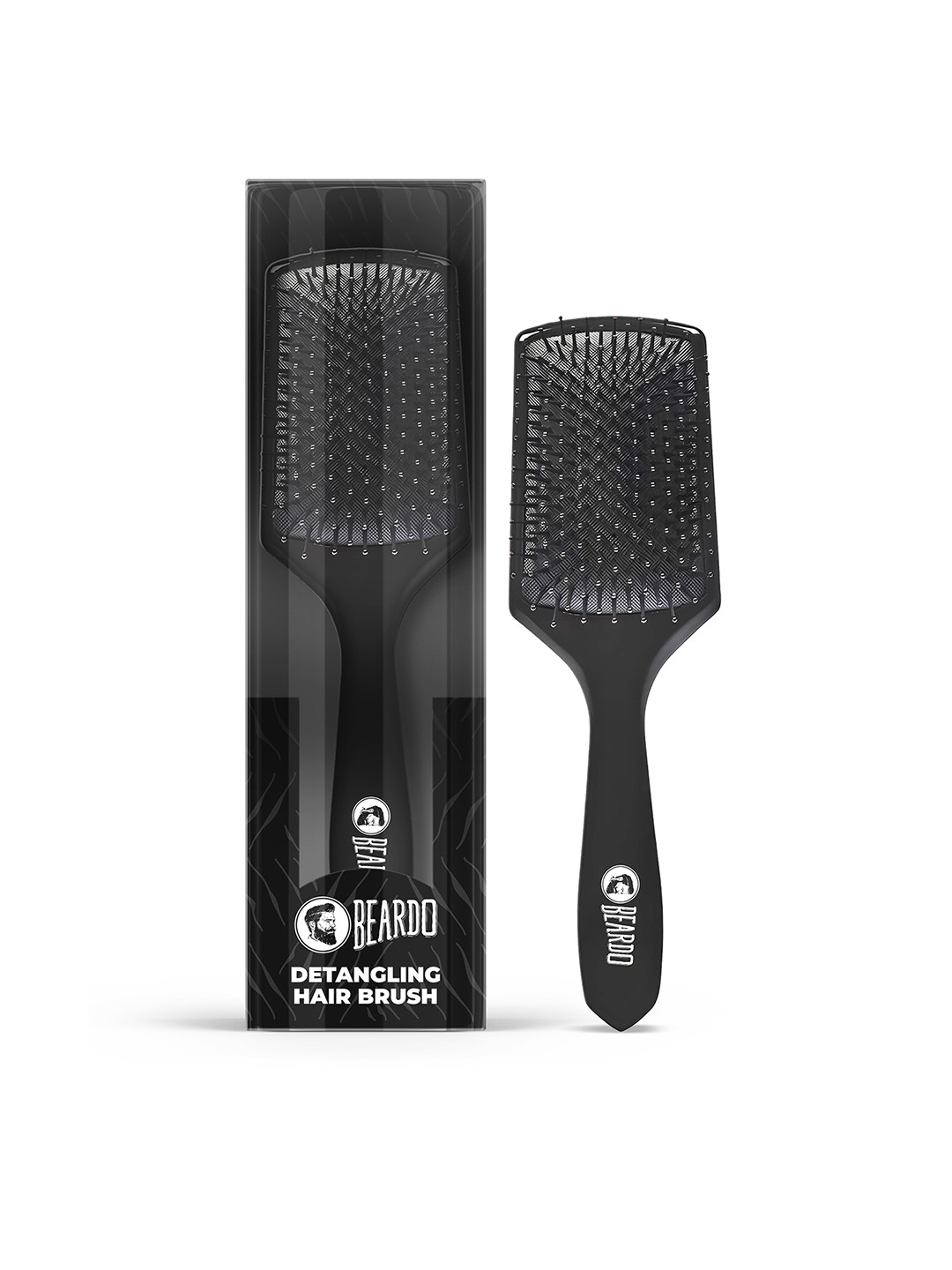 BEARDO Detangling Hair Brush for Smoothening & Frizz Control - Paddle Design