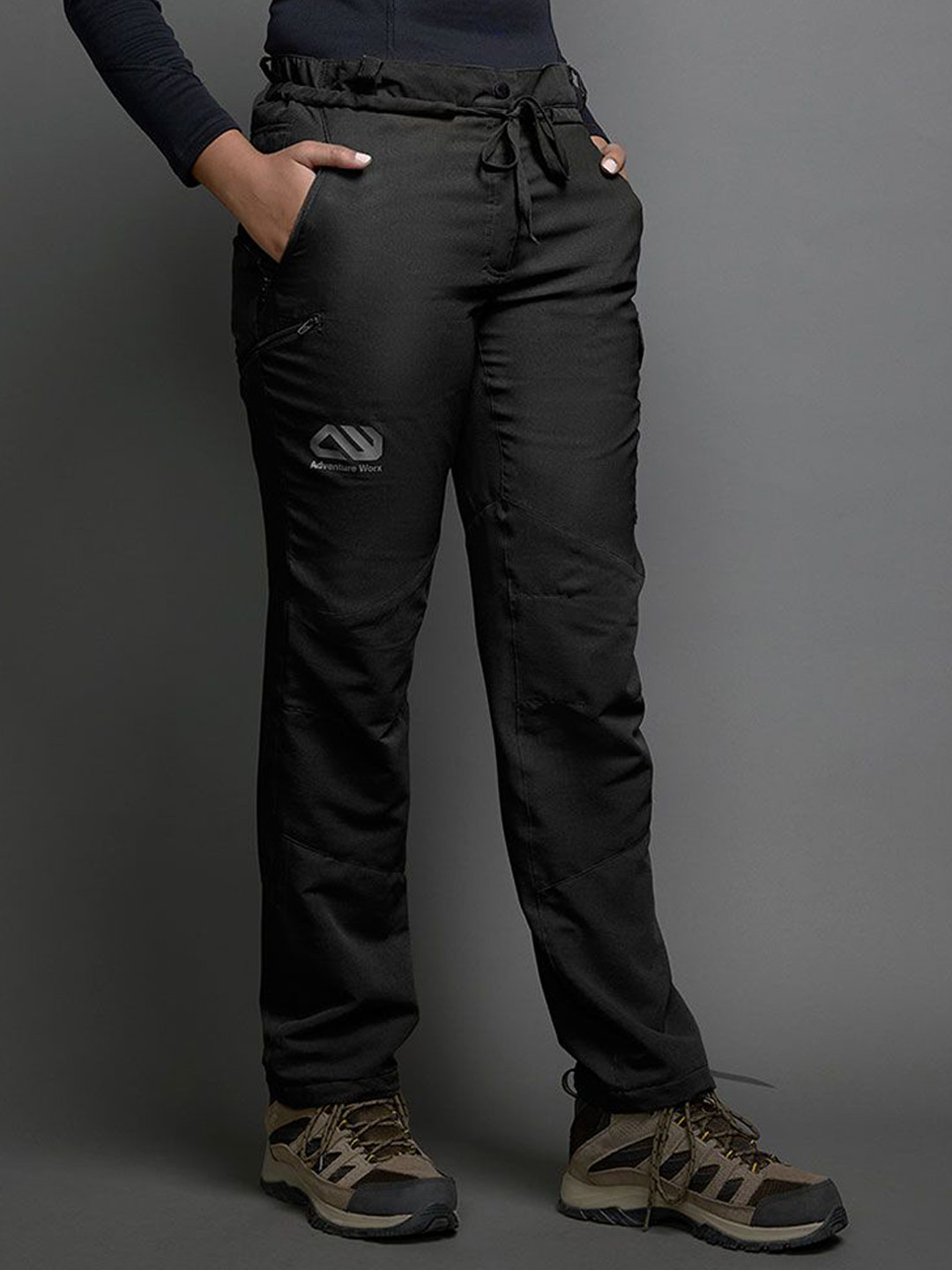 ADVENTURE WORX Women Relaxed Non Iron Trousers