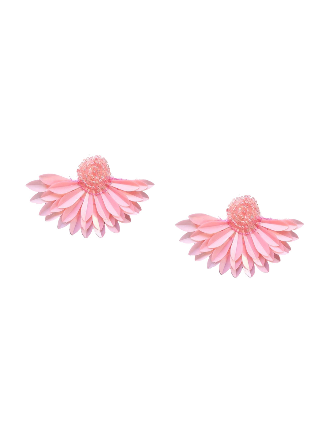 Sangria Beaded Stud Earrings