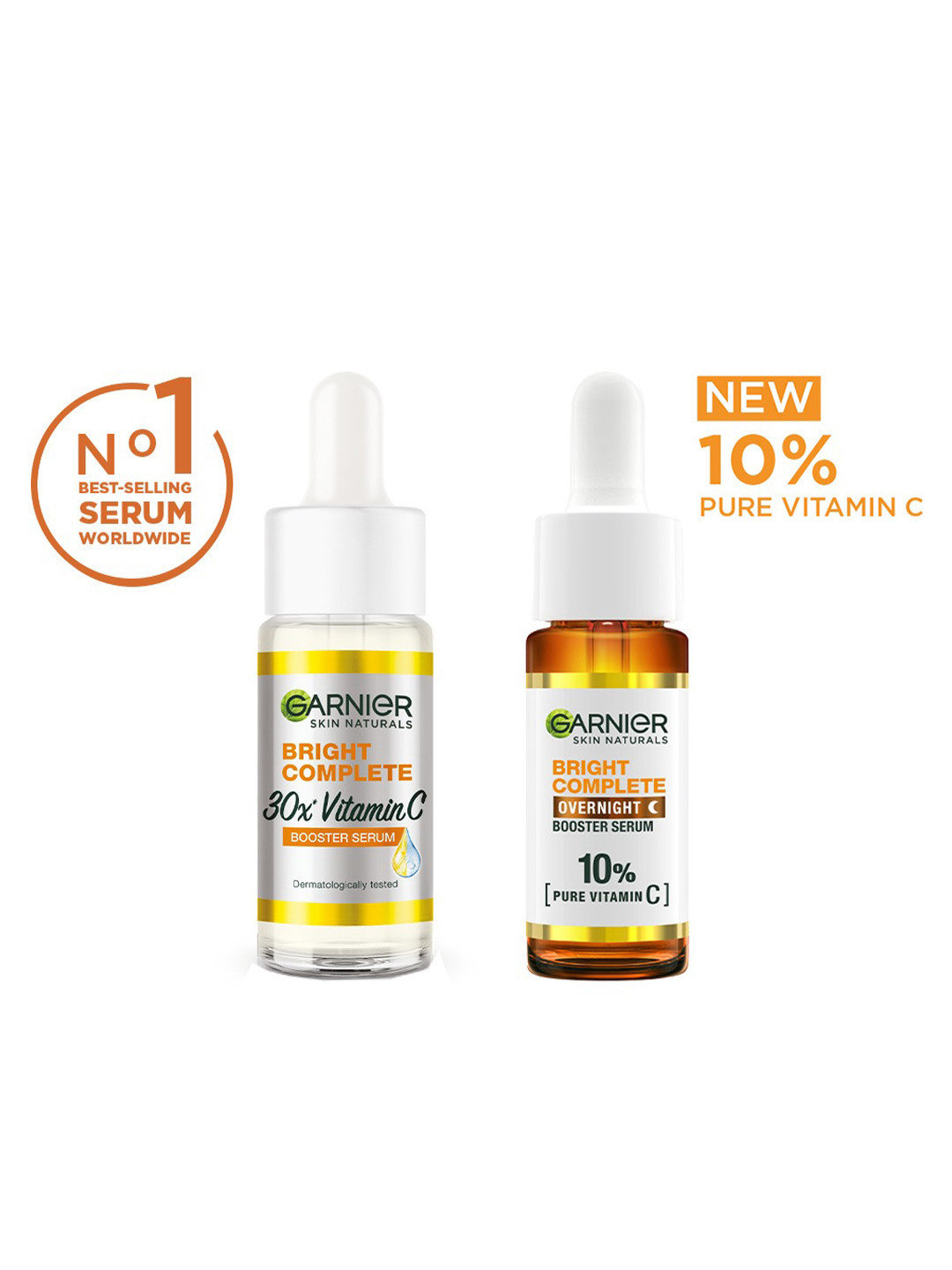 Garnier Bright Complete Vitamin C Day & Night Serum Duo