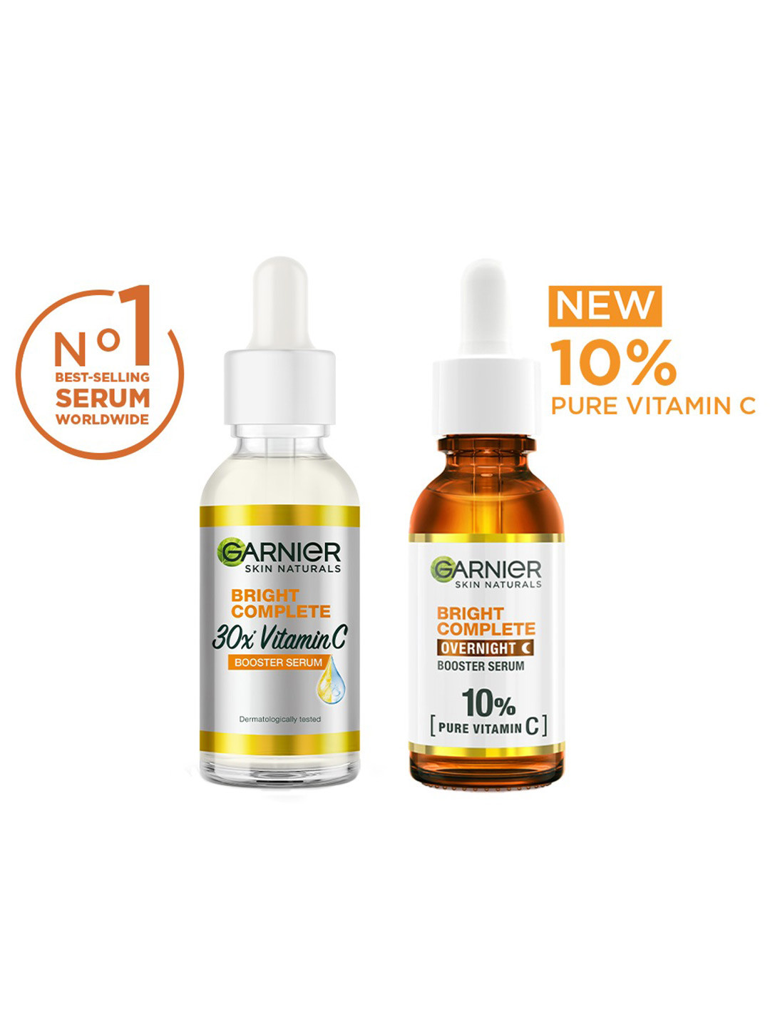 Garnier Bright Complete Vitamin C Day & Night Serum Duo