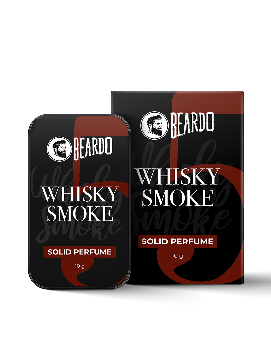 BEARDO Whisky Smoke Long Lasting Solid Wax Perfume - 10 g