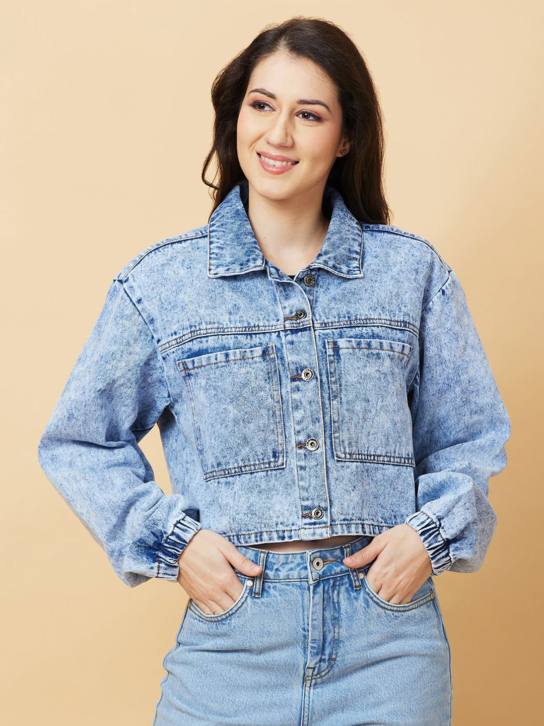 Being Human Women Faded Opaque Faded Casual Shirt