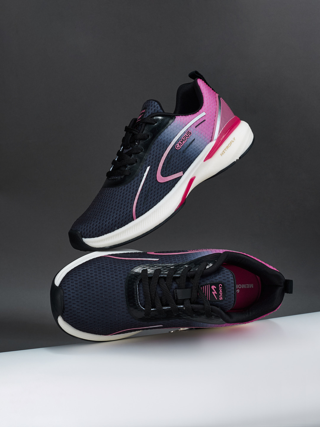 Campus Women REVI Mesh Running Non-Marking Shoes