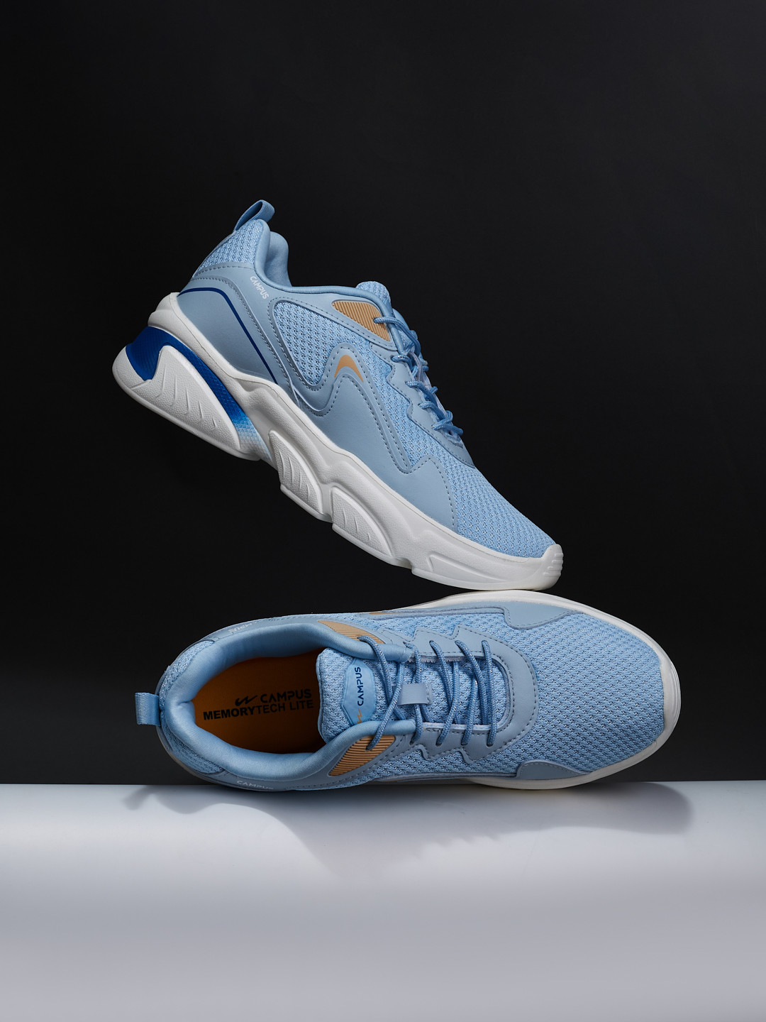 Campus Women ORBI Mesh Running Non-Marking Shoes