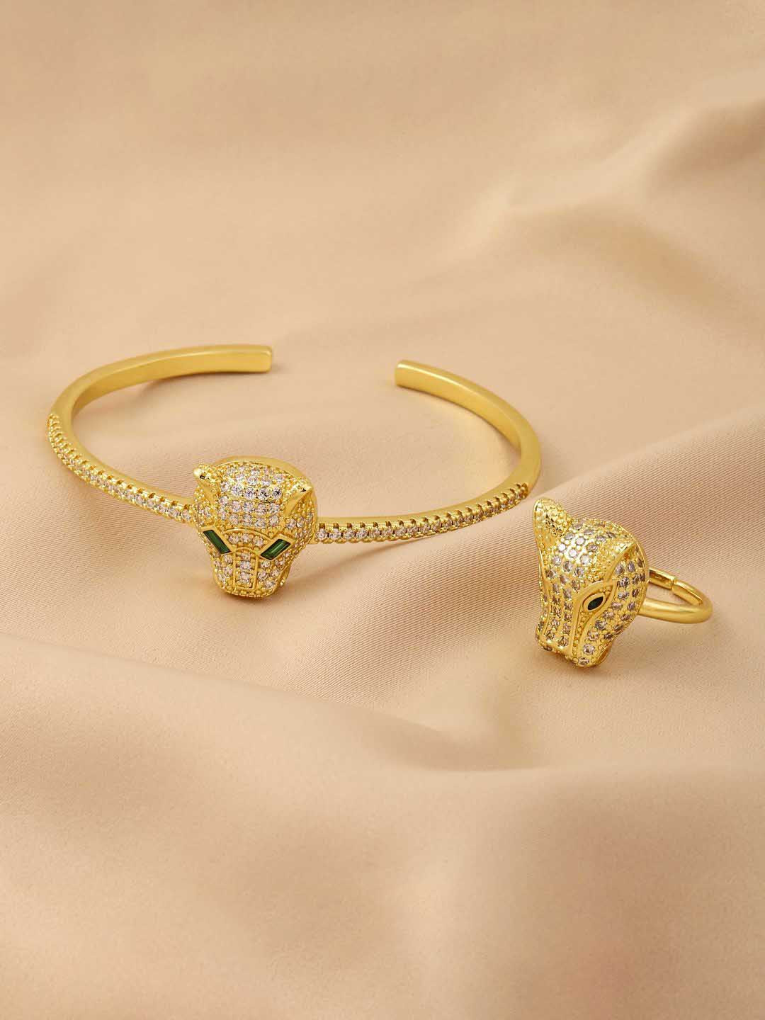 SALTY Stone Studded Jewellery Set