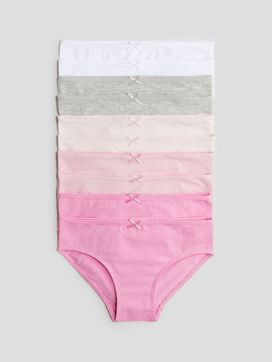 H&M Girls 10-Pack Cotton Briefs 1214419005