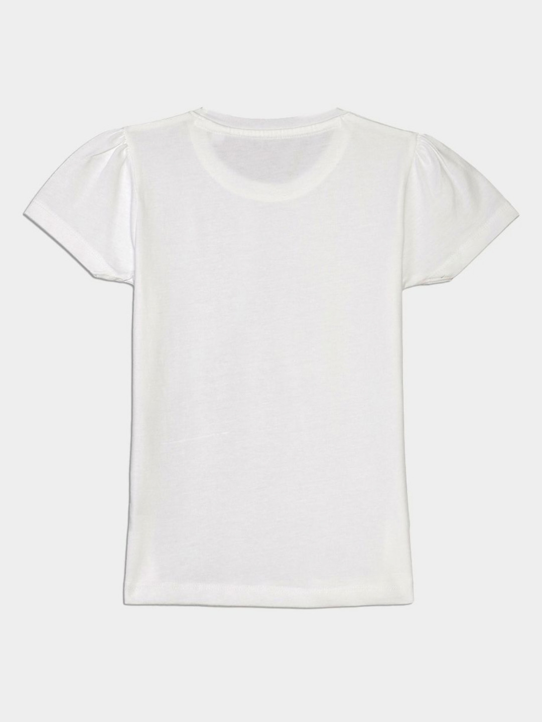 YK Justice League Girls Wonder Woman Printed Extended Sleeves Applique T-shirt