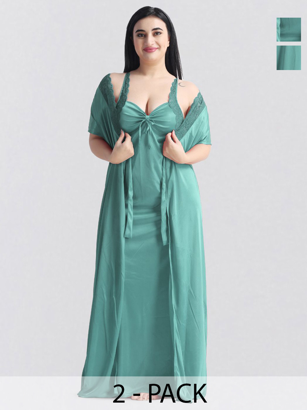 NIGHT KEYS Maxi Nightdress