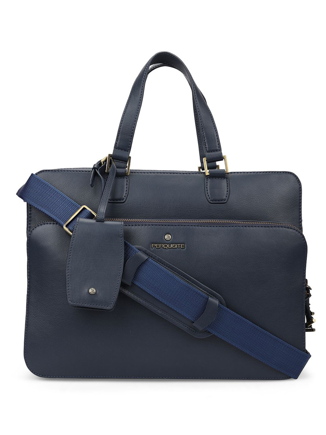 PERQUISITE WARREN Range Navy Blue One Size Soft Laptop Bag