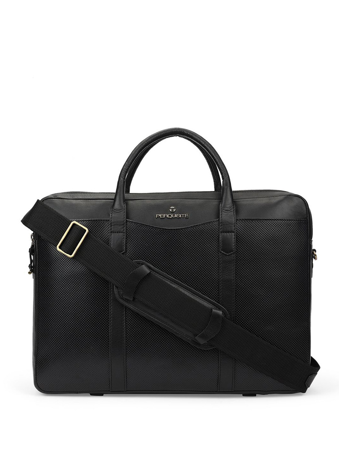 PERQUISITE Steve Black Laptop Briefcase