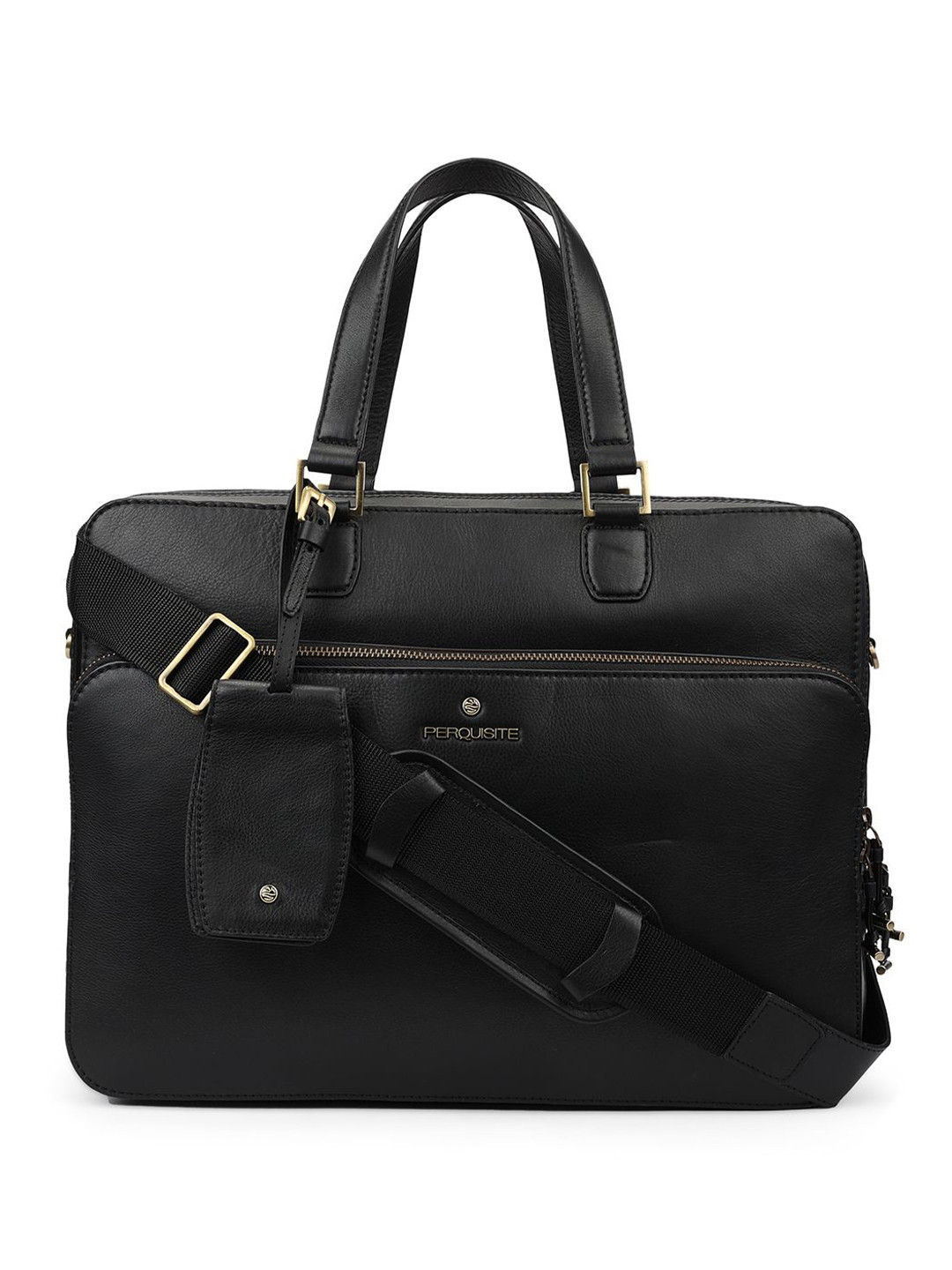PERQUISITE WARREN Range Black One Size Soft Laptop Bag