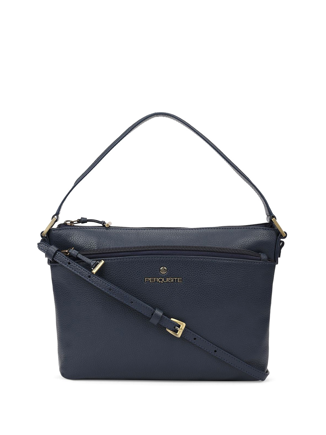 PERQUISITE TAYLOR Range Immri Navy  One Size Soft Shoulder Bag