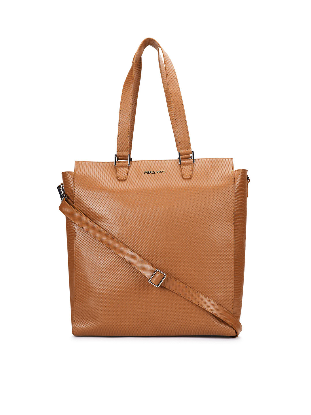 PERQUISITE THE GRACE Range Hermes Tan  One Size Soft Tote Bag