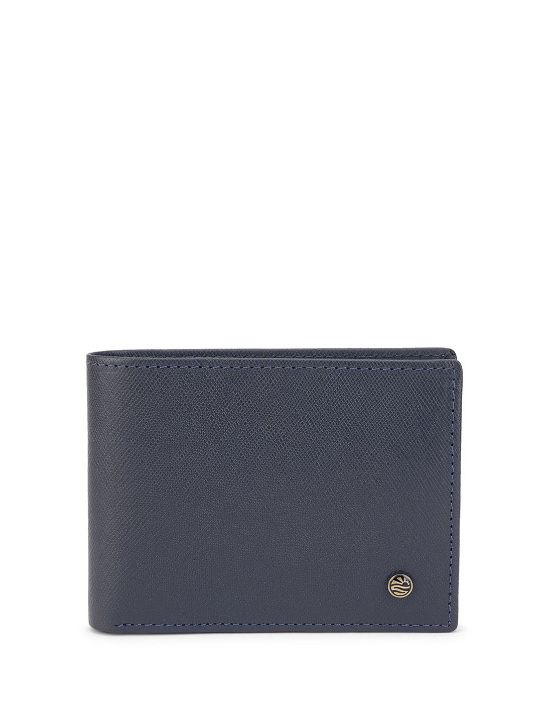 PERQUISITE Men Coin Poshpocket Slim Navy Wallet