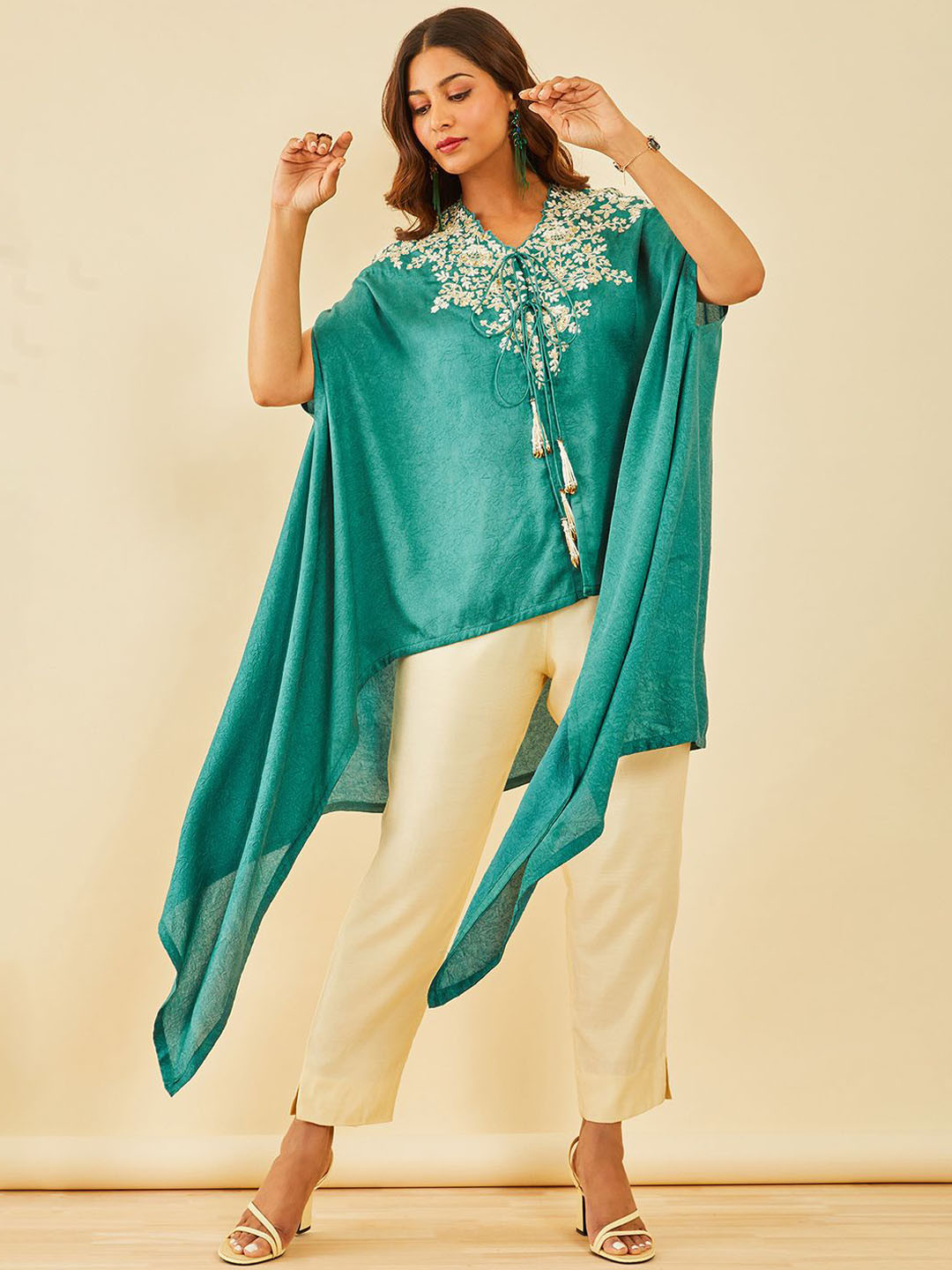 Soch Silk Blend Co-ord Set