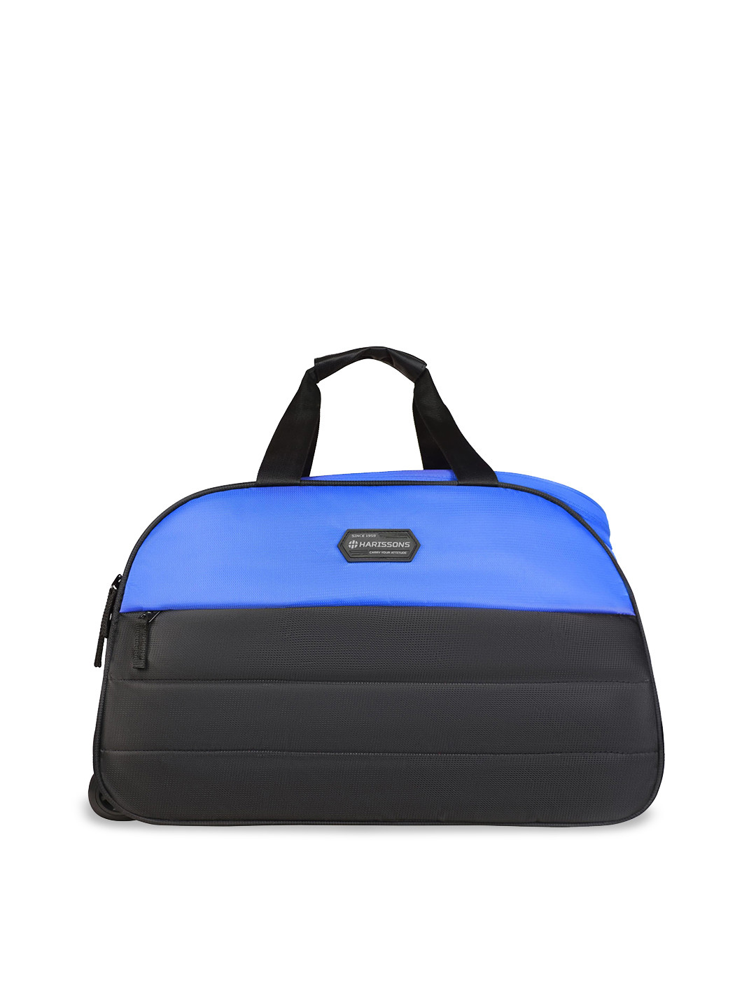 Harissons Colourblocked Soft Duffel Trolley Bags