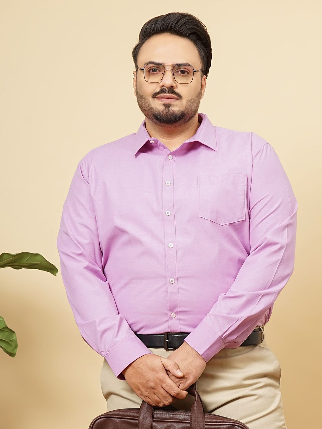 Hardsoda by The Indian Garage Co Men Opaque Formal Relaxed Fit Shirt