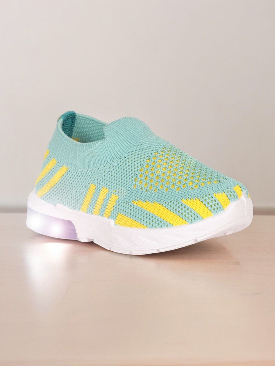 Lil Lollipop Kids Round Toe LED Sneakers