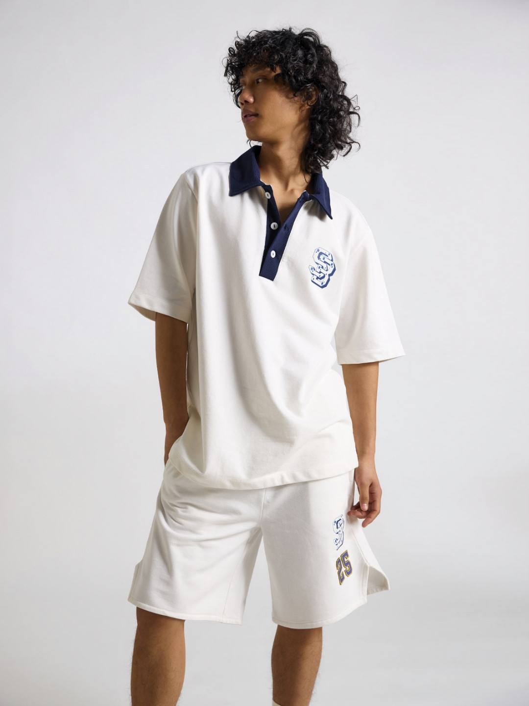 THE CLOTHING FACTORY Men Polo Collar T-shirt