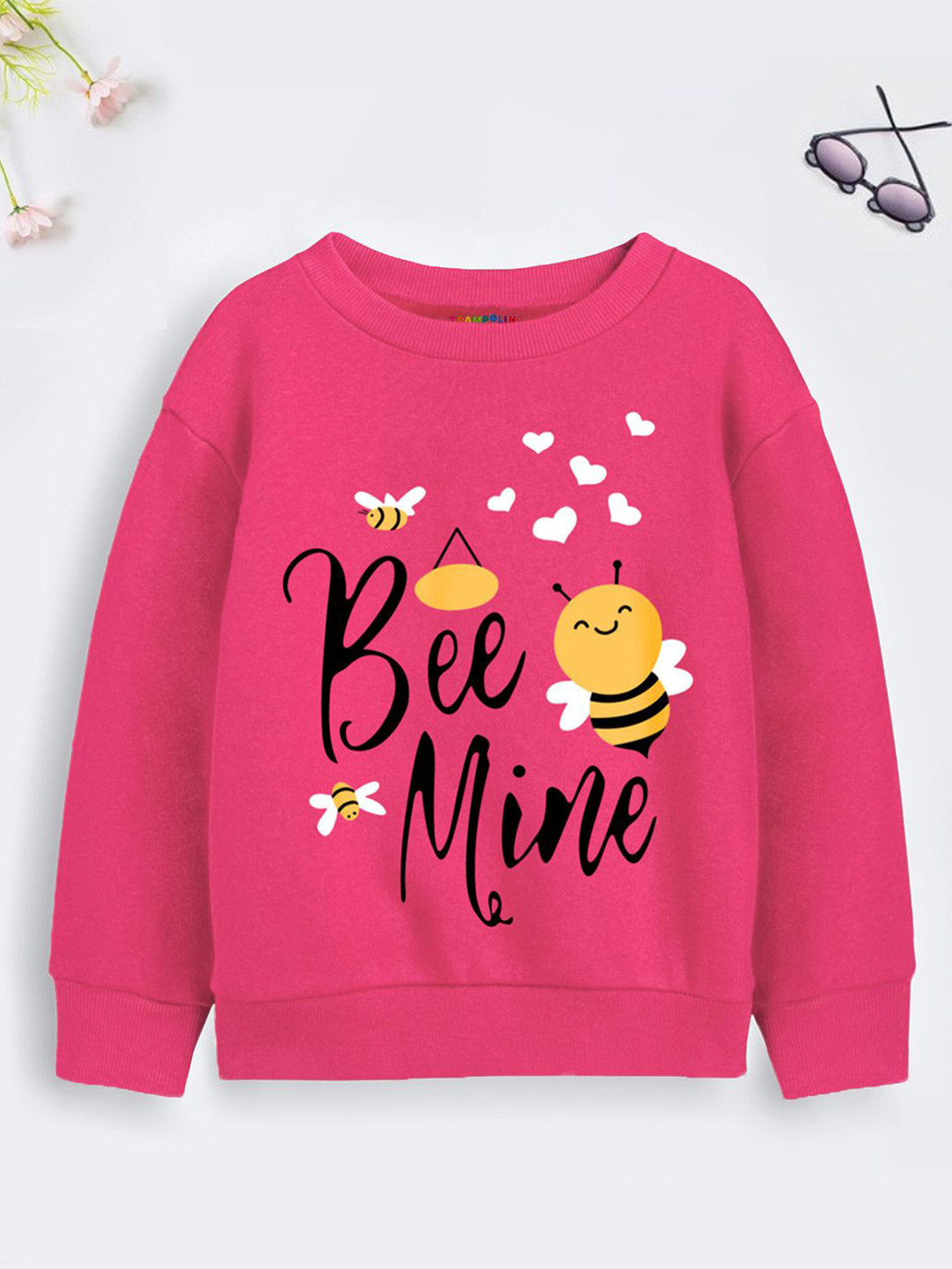YK X Trampoline Girls Printed Sweatshirt
