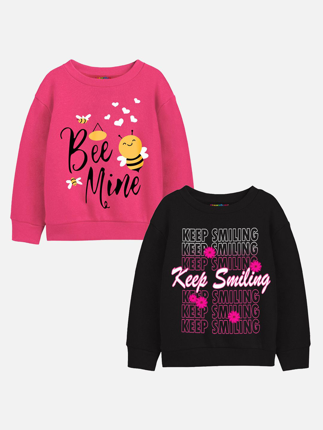 YK X Trampoline Girls Printed Sweatshirt