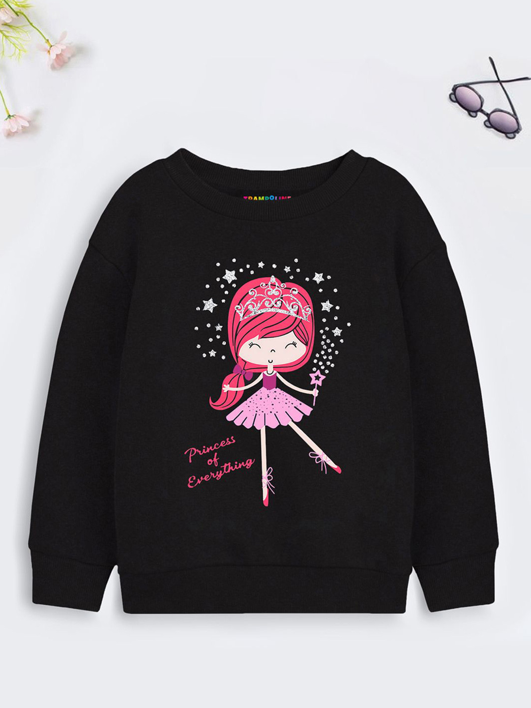 YK X Trampoline Girls Printed Sweatshirt
