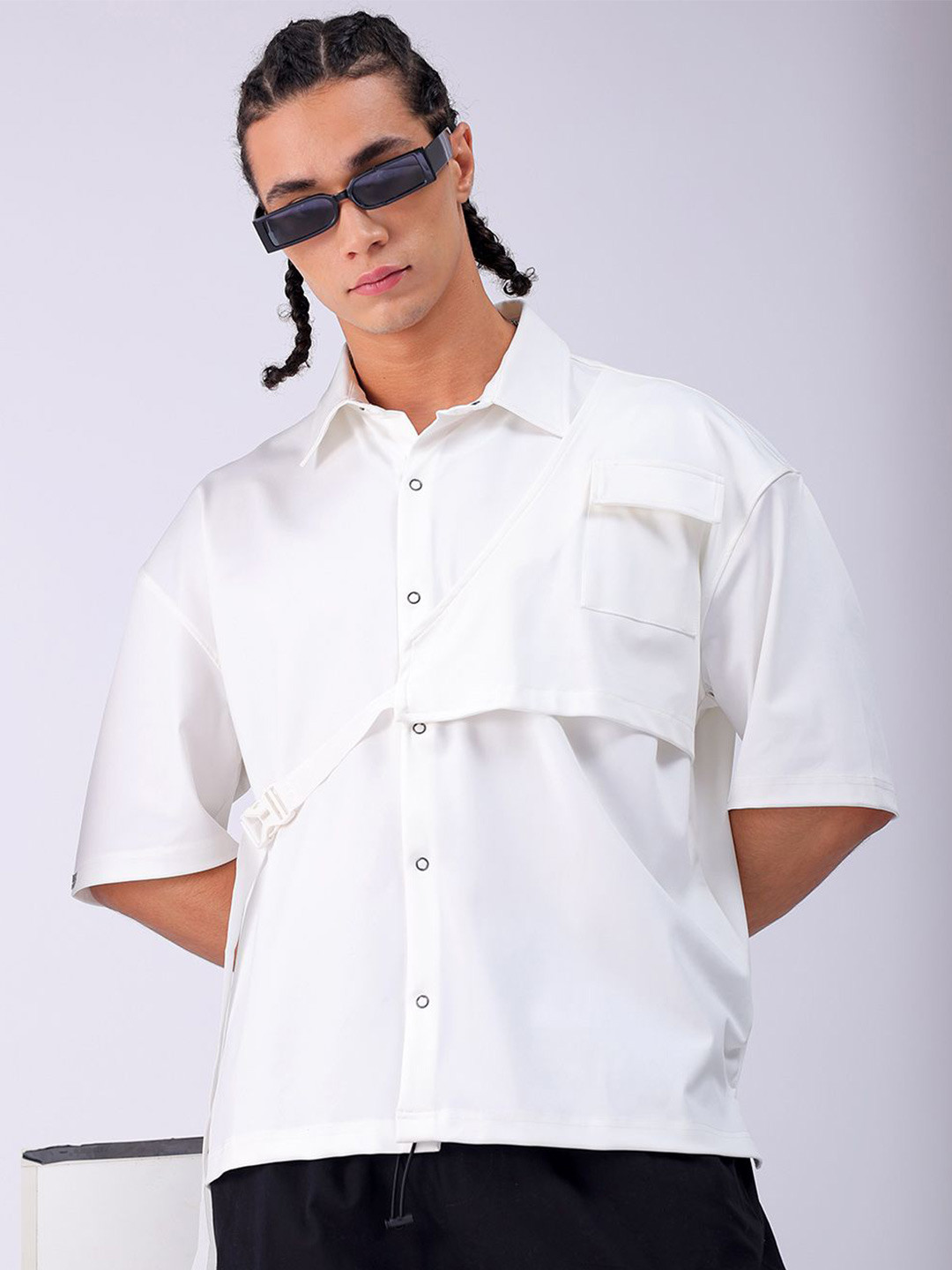 The Indian Garage Co Men Boxy Opaque Casual Shirt