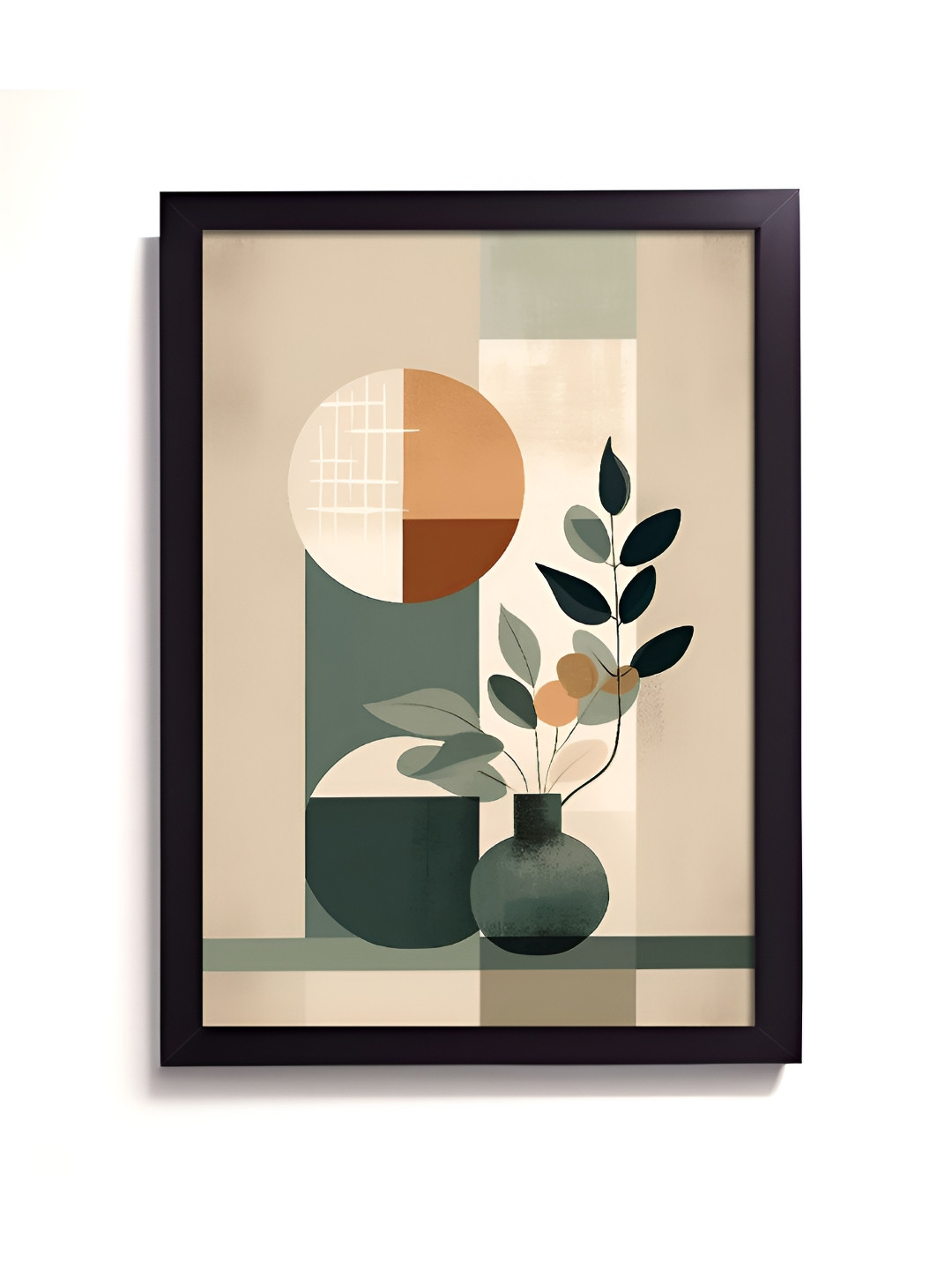 RANDOM Synthetic Wood Wall Rectangle Paintings Wall Art -18 x 12 In