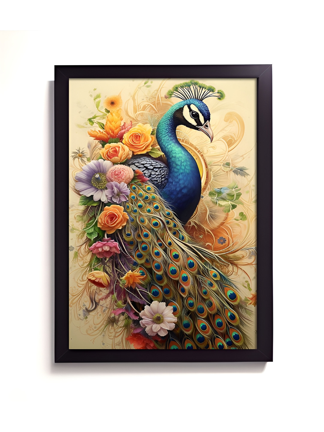 RANDOM Blue & Green Birds & Animals Painting Wall Art
