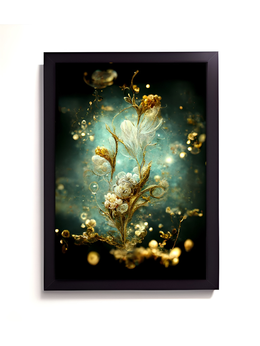 RANDOM Green & Black Floral & Botanical Wall Art