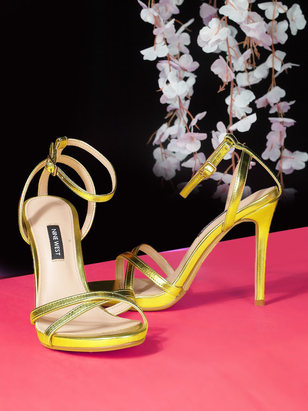 Nine West Open Toe Stiletto Heels