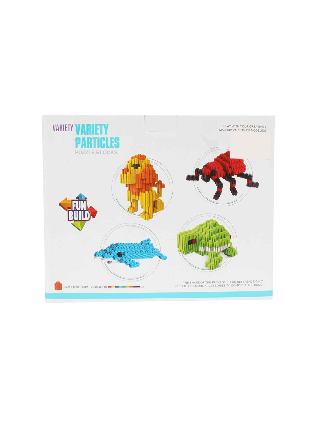 PLANET of Toys 150 Pieces Variety Particles Blocks Set