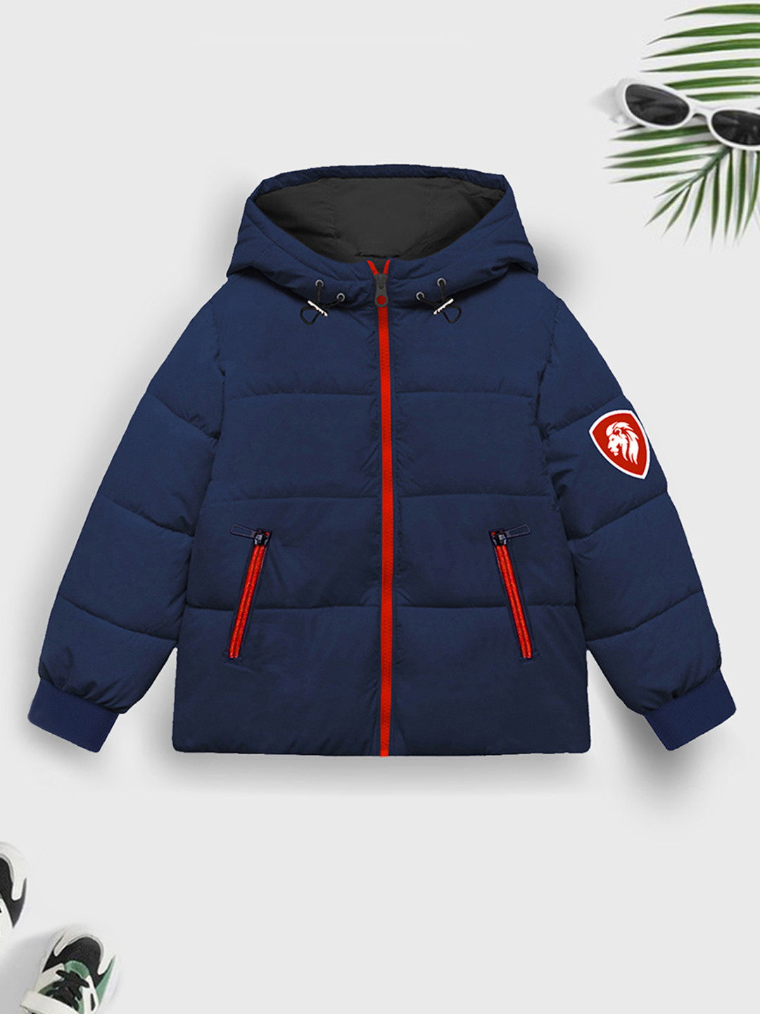 YK X Trampoline Unisex Kids Padded Jacket