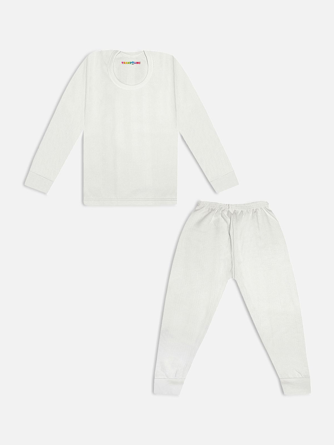 YK X Trampoline Kids Striped Thermal Set