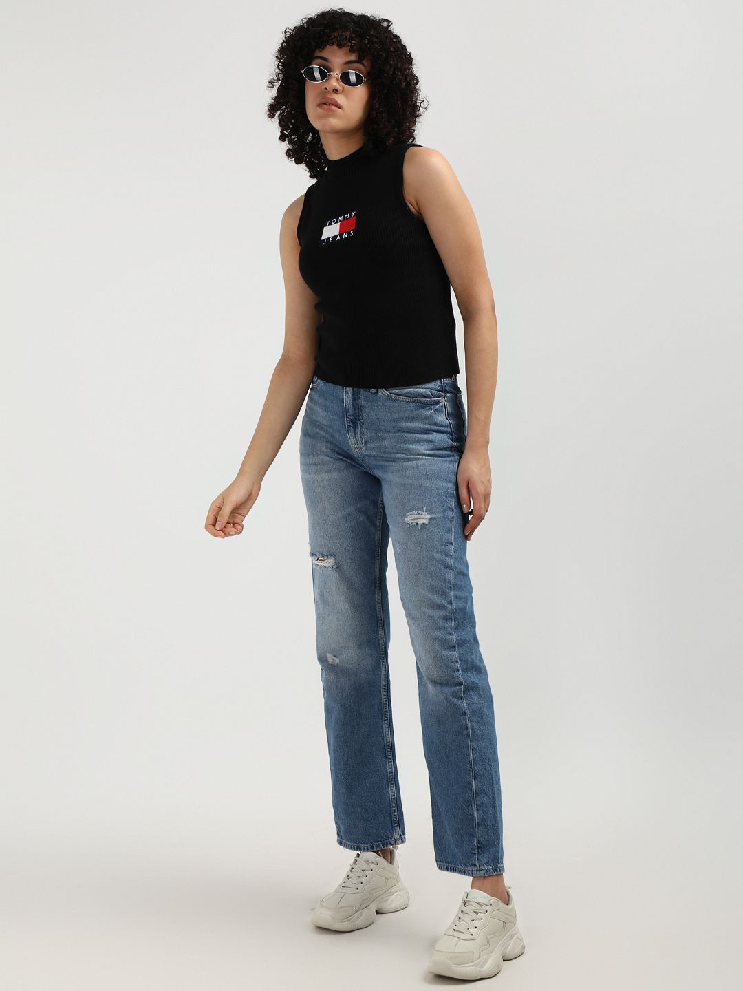 Tommy Hilfiger Women Sweater Vest with Embroidered Detail