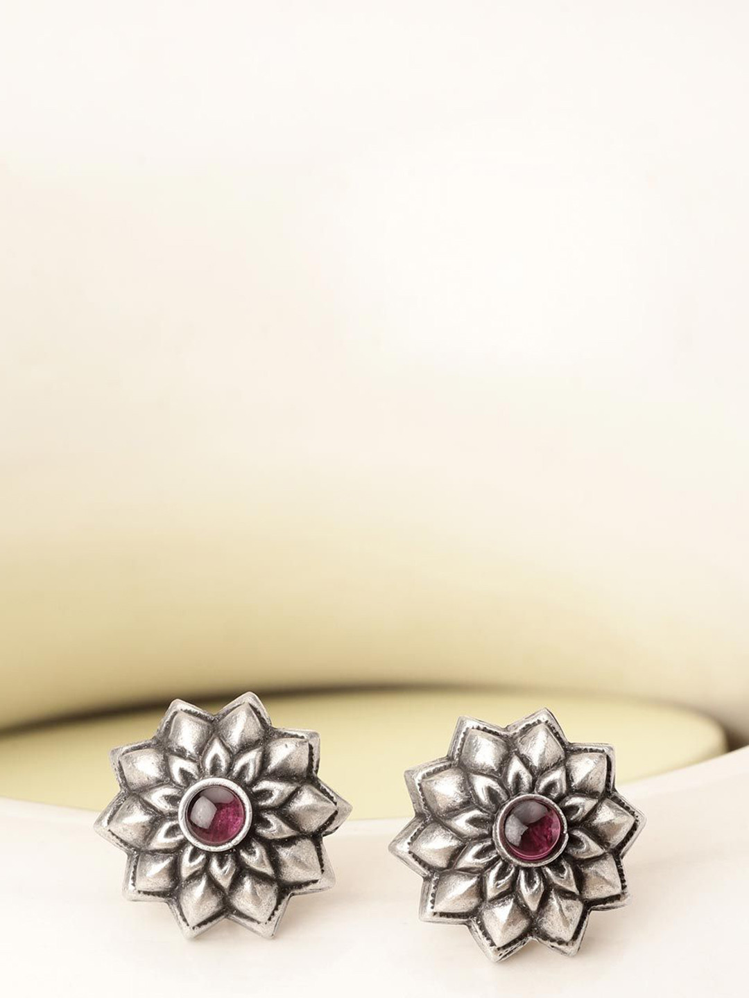 Fabindia Silver Studs Earrings