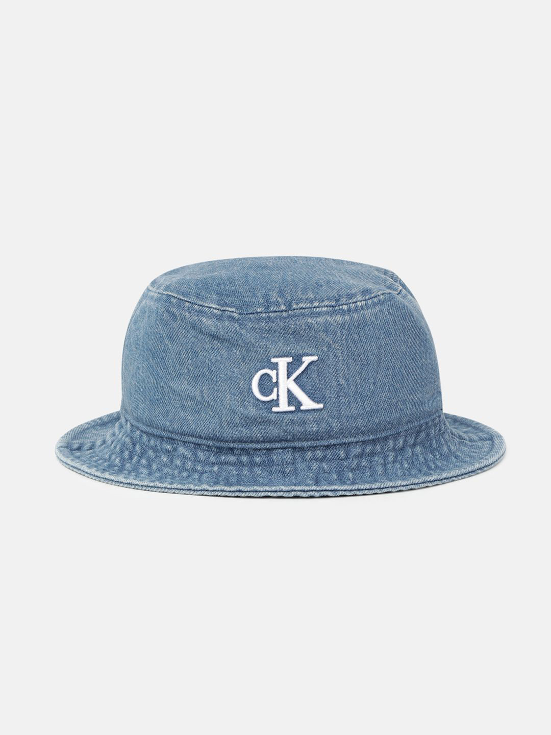 Calvin Klein Men Blue Embroidered Bucket Hat